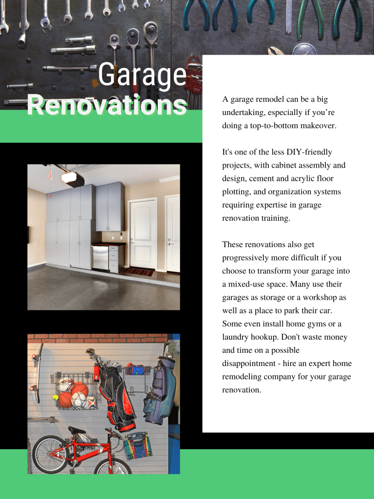 Garage Renovations